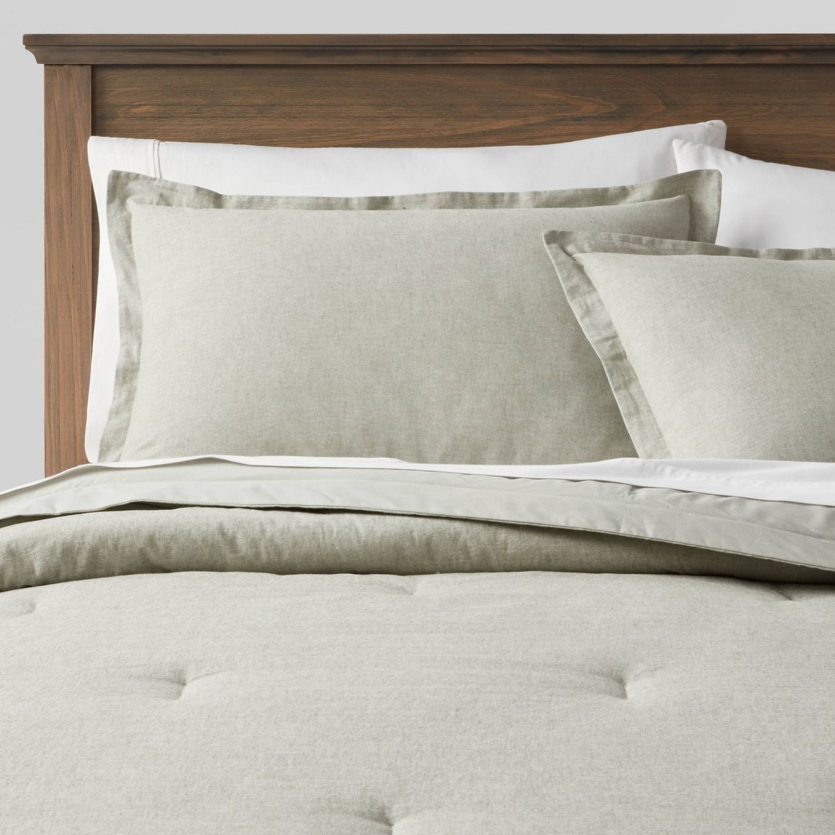 Cotton Linen Chambray Comforter & Sham Set - Threshold™ | Target