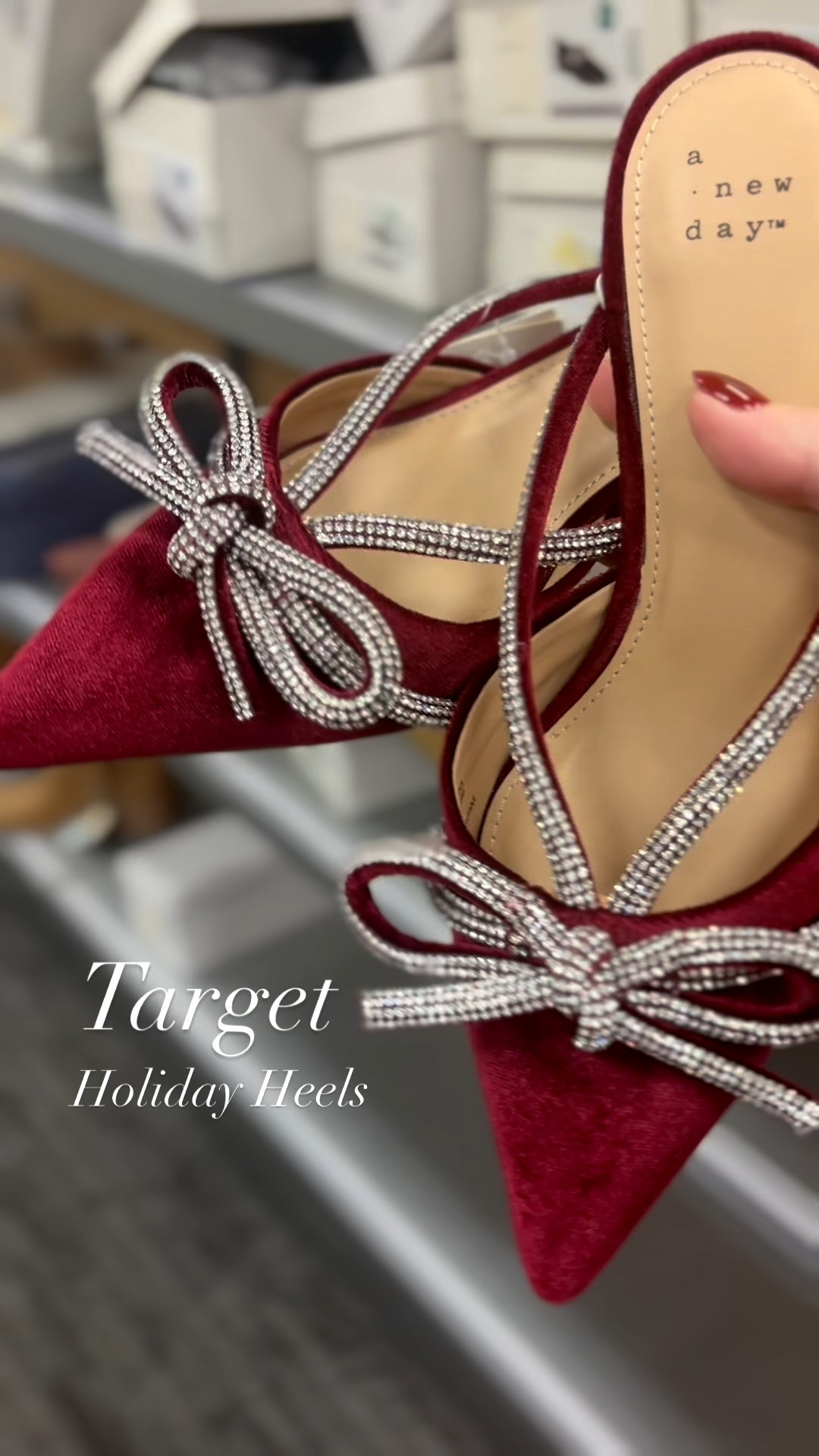 Target 🎯 Holiday Heels for all occasions.  Many of these are dupes for designer brands!

Burgundy:  All 🍂❄️, Cool ☀️

Black: Dark 🍂, All ❄️, Bright 🌷

Cream Lace & Cream Sparkle:  All 🍂, All 🌷, Soft ☀️

Red:  All ❄️, Bright 🌷

#LTKHoliday #LTKOver40 #LTKSeasonal