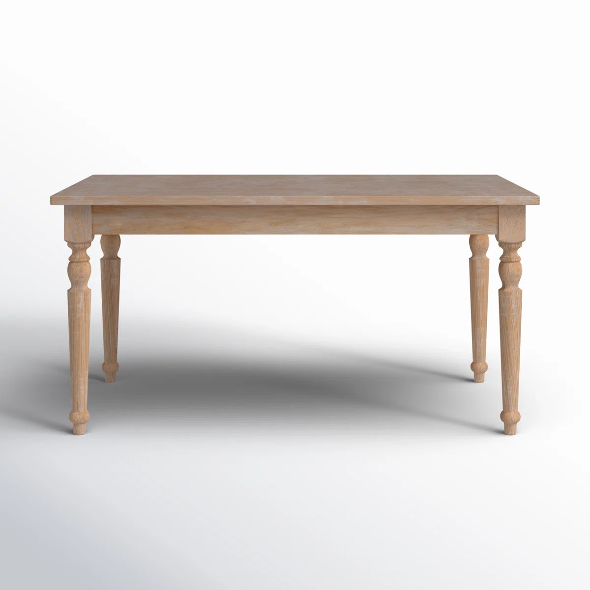 Baril 60" Solid Wood Farmhouse Dining Table | Wayfair North America