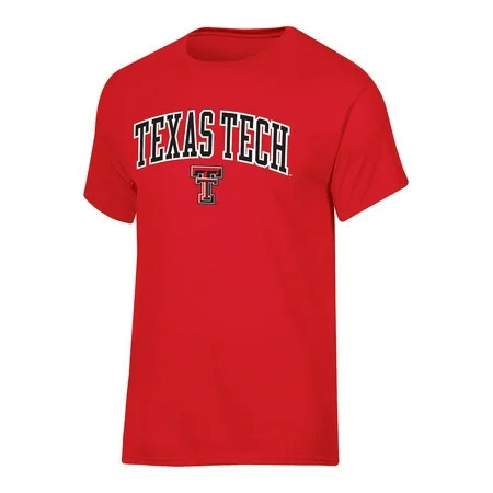 NCAA Texas Tech Red Raiders Men's Arch Over Logo Tee | Walmart (US)