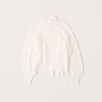 Cozy Mockneck Sweater | Abercrombie & Fitch (US)