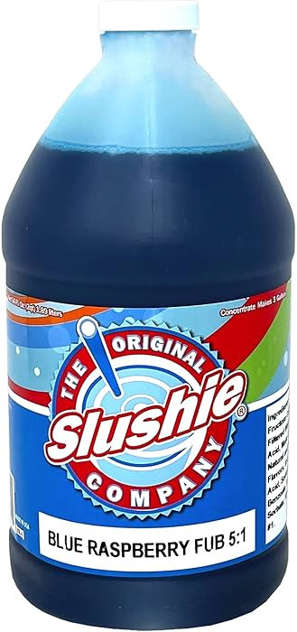 The Original Slushie Company, Blue Raspberry Frozen Uncarbonated Syrup, 64 Ounce Bottle | Amazon (US)