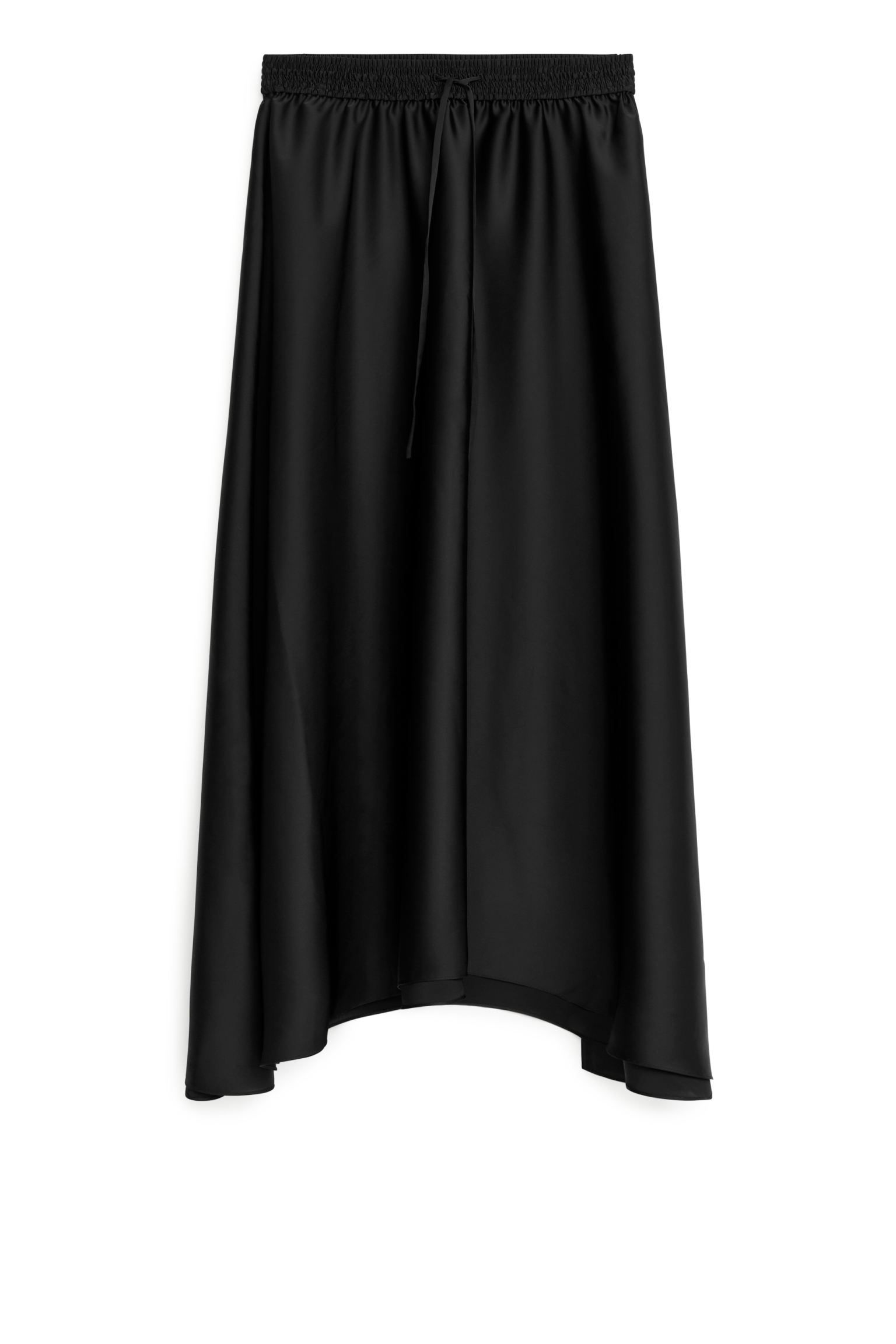 Midi Satin Skirt | H&M (UK, MY, IN, SG, PH, TW, HK)