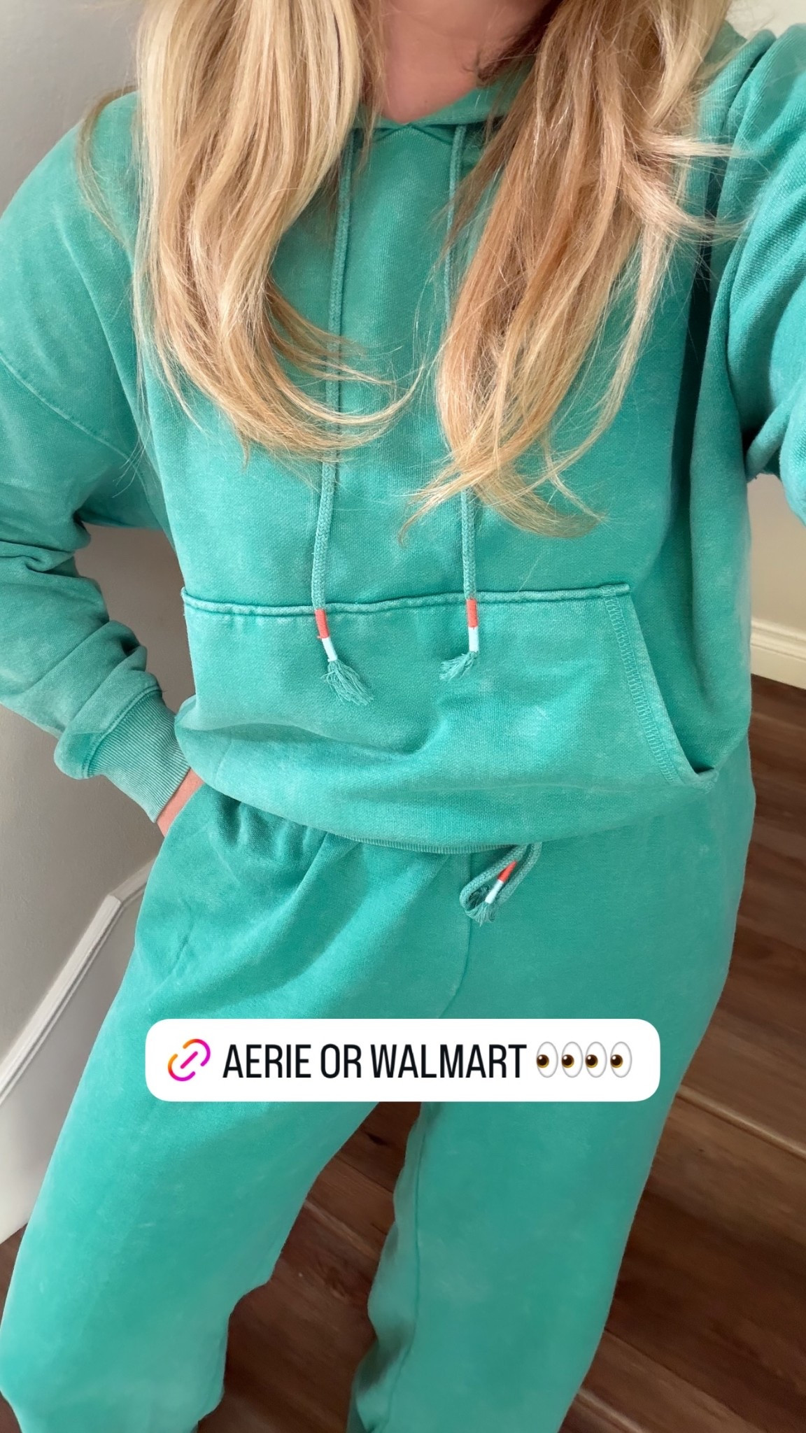 Loving these new sweats and the bright colors! Are these Aerie or Walmart?!! ￼

#LTKMidsize