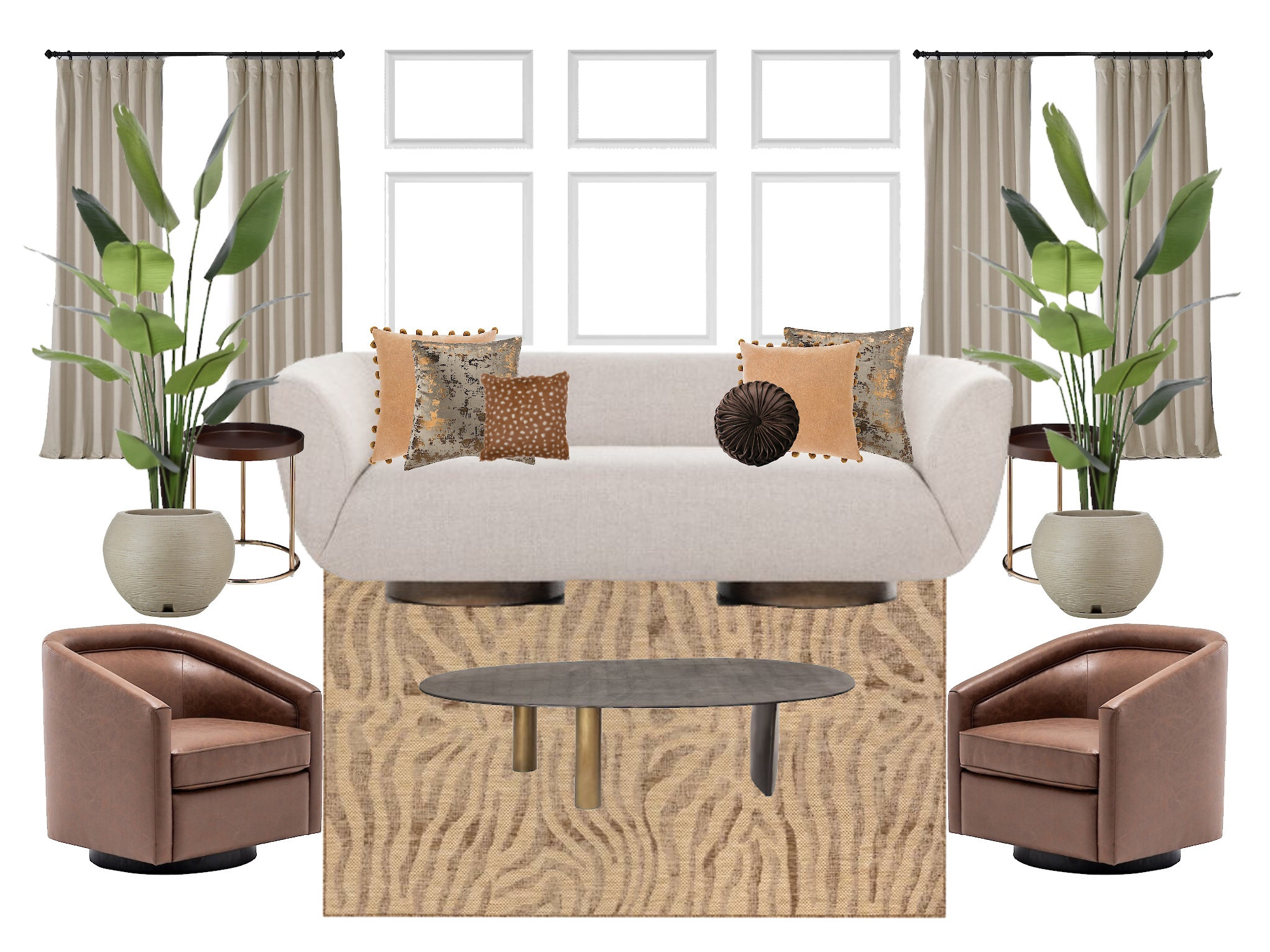 After a long day, unwind and recharge in this modern organic living room layered with textures and curved pieces for a sophisticated but relaxed feel.

#LTKhome #LTKHoliday #LTKSeasonal