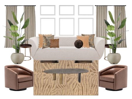 After a long day, unwind and recharge in this modern organic living room layered with textures and curved pieces for a sophisticated but relaxed feel.

#LTKhome #LTKHoliday #LTKSeasonal