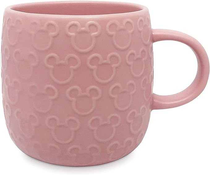 Disney Mickey Mouse Raised Icon Mug – Pink | Amazon (US)