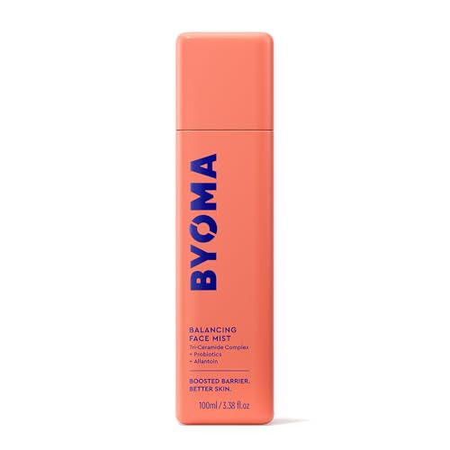 BYOMA Balancing Face Mist - pH Balanced Face Toner with Ceramides, Probiotics & Allantoin - Alcohol Free Toner Spray - Balance, Soothe & Refresh Throughout The Day - 3.38 fl. oz | Amazon (US)