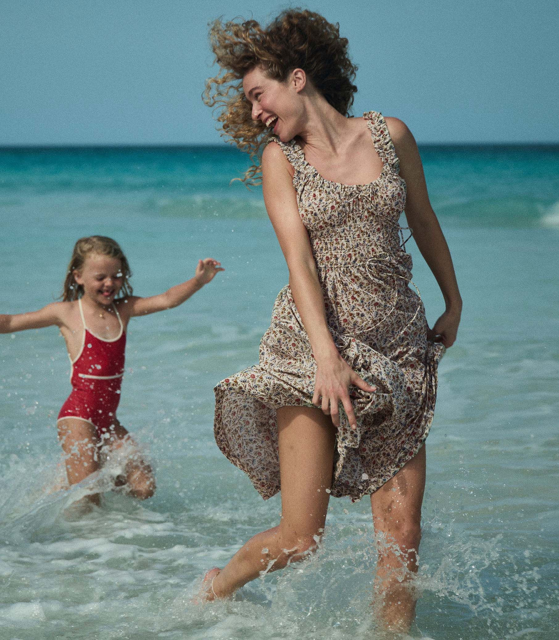 Emmaretta Dress - Jardin Du Chateau | DÔEN | DOEN