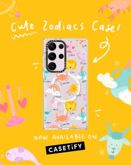 Calling all Galaxy S series lovers! 🌌💫 The Cute Zodiacs case for Samsung Galaxy S series from CASETiFY x Laura Jane Illustrations is here to add a touch of cosmic charm to your tech game! 📱✨ #GalaxyStyle #CASETiFYGalaxy #ZodiacChic

#LTKeurope #LTKstyletip