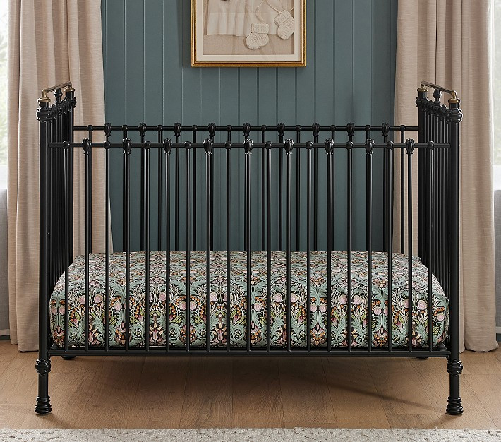 Chris Loves Convertible Iron Crib | Pottery Barn Kids