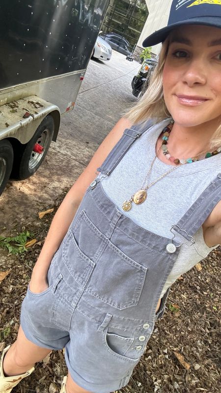 Mother’s Day outfit! Chill day at our land! My all time favorite overalls for summer! I have them in so many colors! 

#LTKFindsUnder100 #LTKStyleTip
