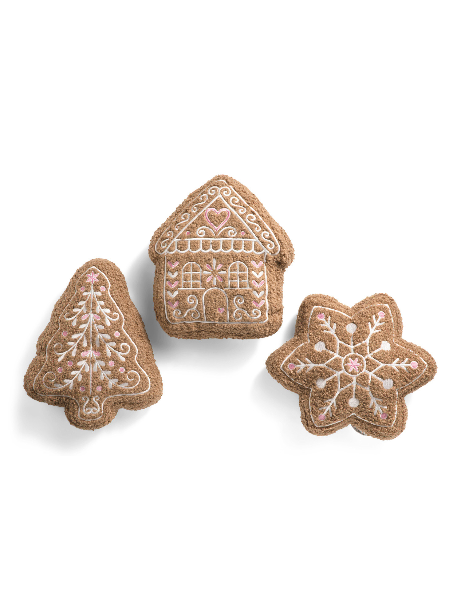 3pk 16x14 Gingerbread Cookies Pillow Set | TJ Maxx