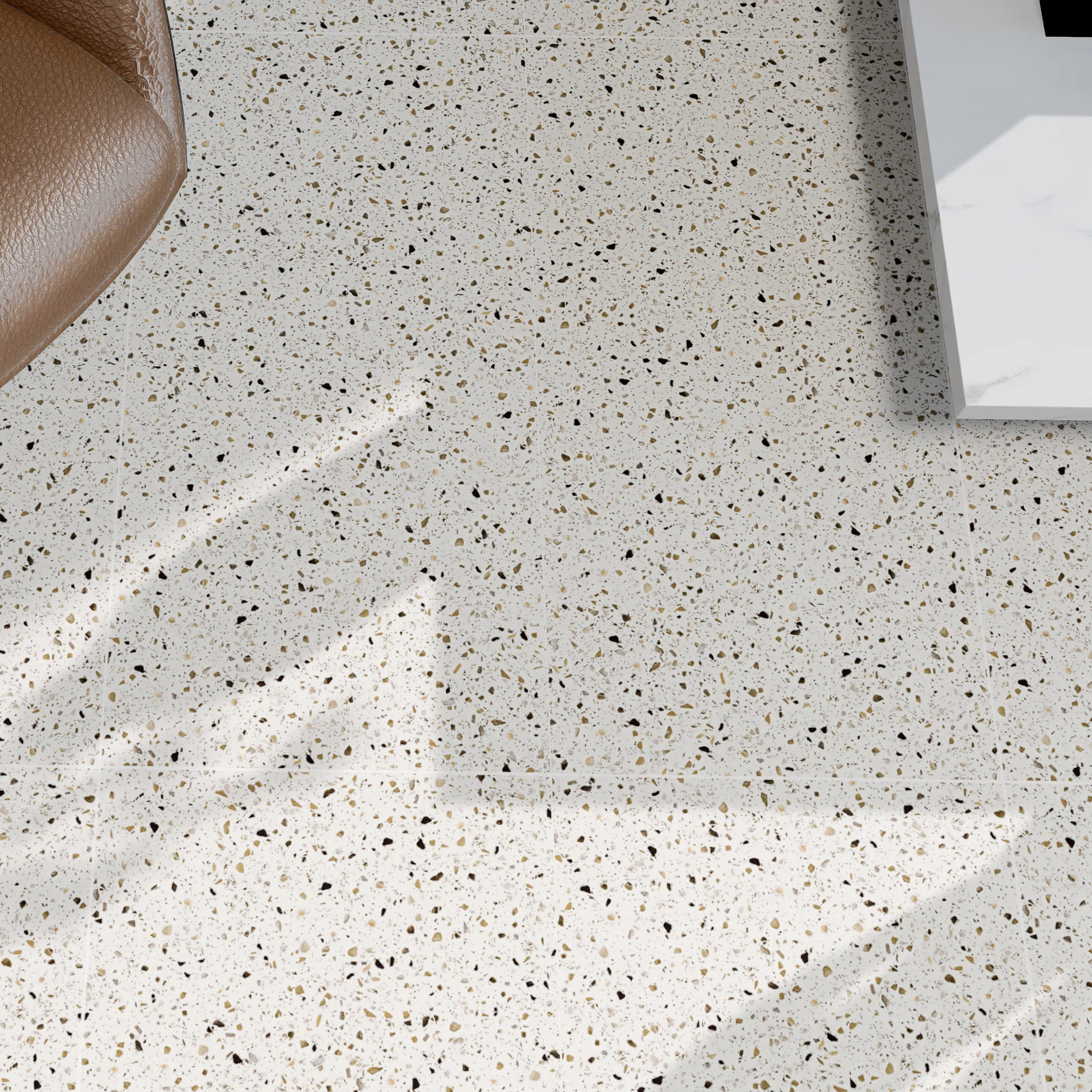 Malibu Chips 24" x 24" Terrazzo Look Matte Porcelain Tile | Wayfair North America