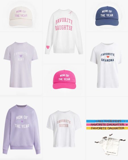 Mother’s Day tees, baseball hats, bracelets and sweatshirts for the family. Athleisure, loungewear, weekend outfits 🌹🪻

#LTKfamily #LTKstyletip #LTKGiftGuide