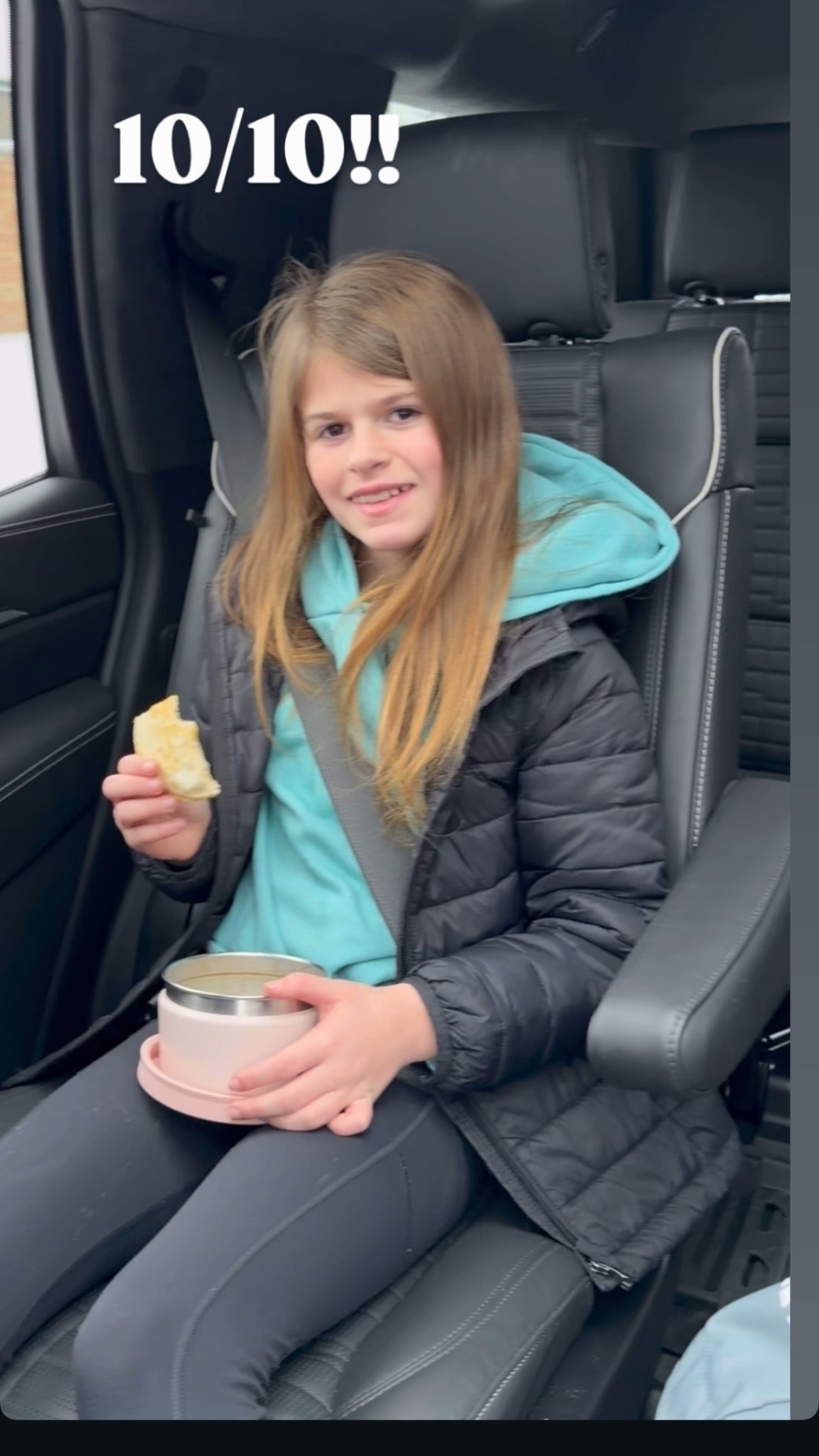 Stainless steel bowl for sports kids eating on the go and the best ever black leggings with pockets for kids 