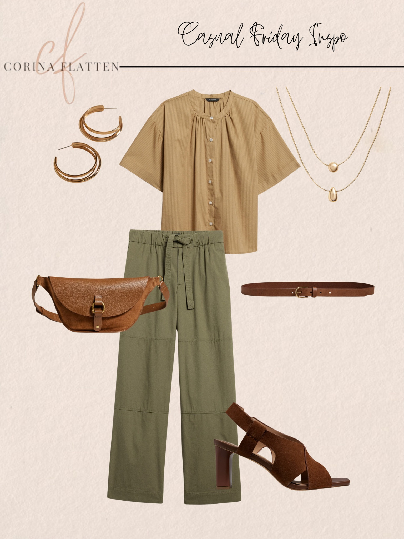 Casual Friday chic!

Trousers, banana republic, belt, layered necklace, earrings, belt bag, gold jewelry

Over 40 fashion/ affordable style / elevated chic / effortless style / summer fashion / midlife style / casual chic / style over 50/ 


#LTKOver40 #LTKFindsUnder50 #LTKStyleTip