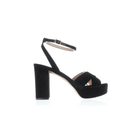 J.Crew Cross Strap Platform Sandal Black | Walmart (US)