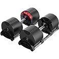 NUOBELL Adjustable Dumbbell Pair 5-80 lbs : the Adjustable Dumbbells and Free Weights You've Alwa... | Amazon (US)