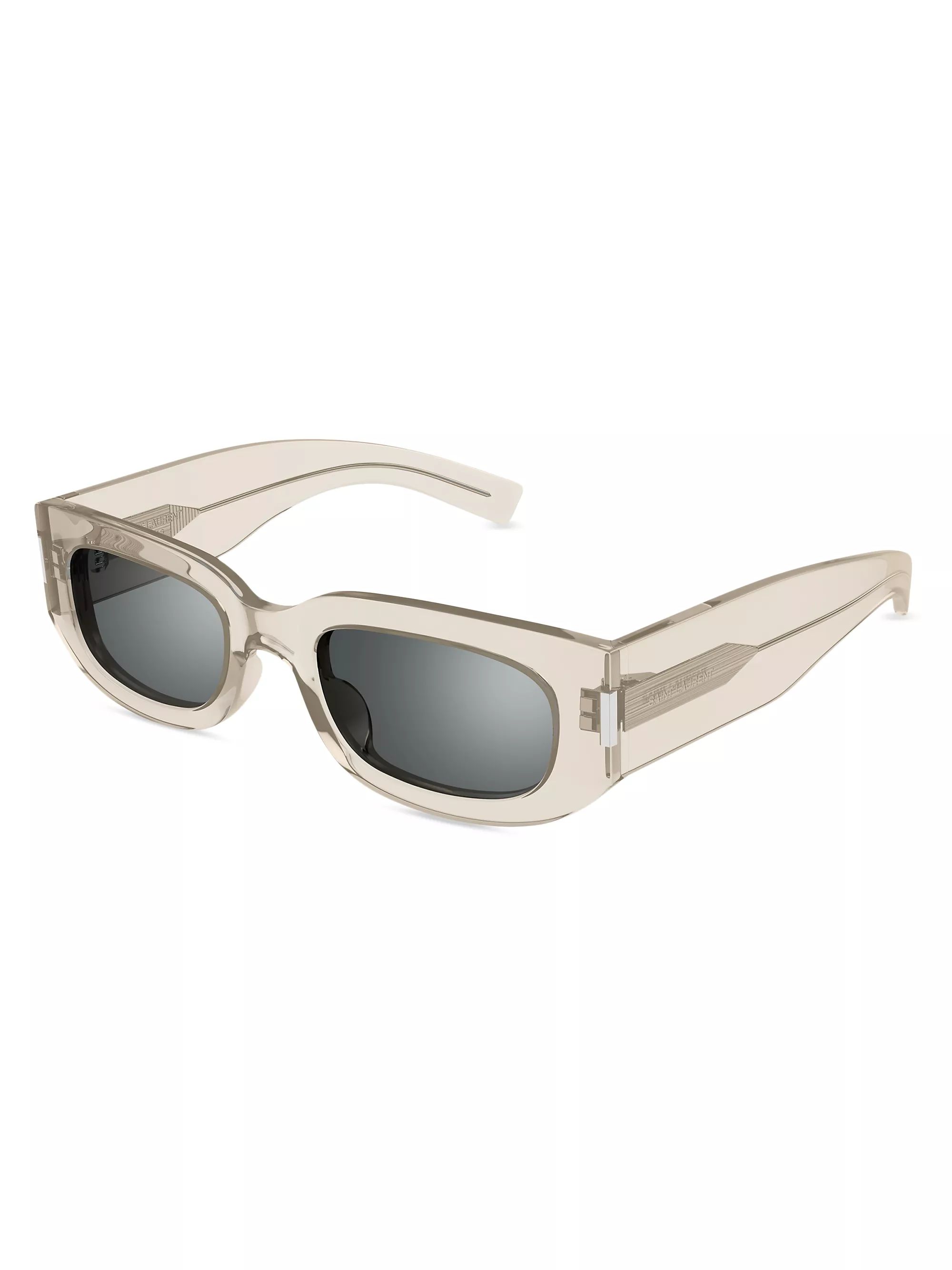 Bold Corner Angle 51MM Oval Acetate Sunglasses | Saks Fifth Avenue