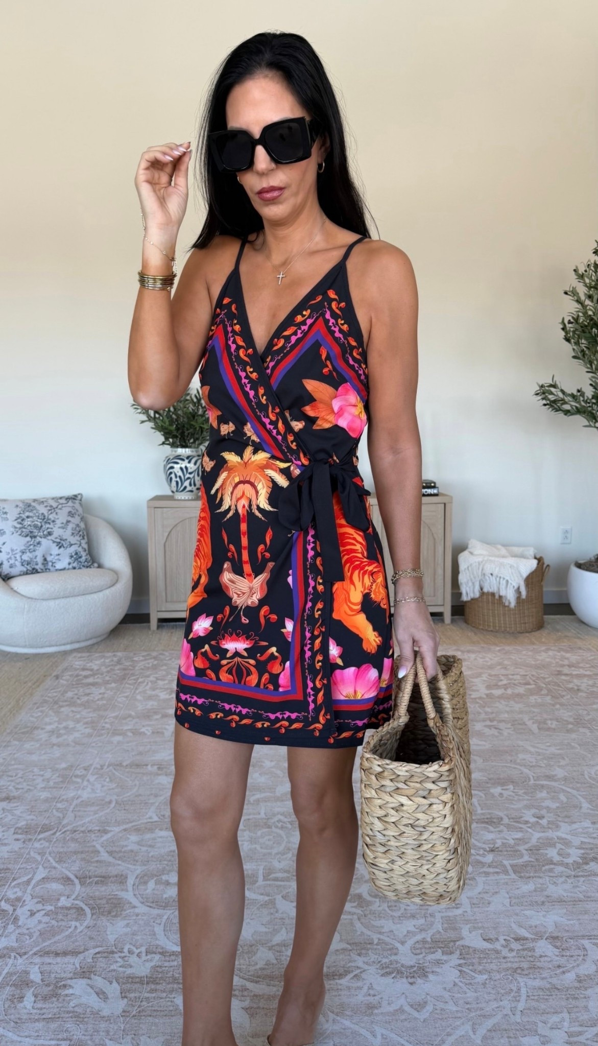 Wearing a small 
I love a great Farm Rio moment, but the price tag? Not so much. 
I found a few Amazon looks for less that totally give off that same vibrant vibe—without the splurge.
The prints, the colors, the details… stunning for any summer party, vacation, or brunch date. 💃🌺
Comment DRESS and I’ll send you the links!

#LookForLess #AmazonFinds #SummerStyle #FarmRioVibes #AffordableFashion
#LTKSummerEdit
  #LTKFindsUnder50

#LTKOver40 #LTKU #LTKOver40 #LTKU