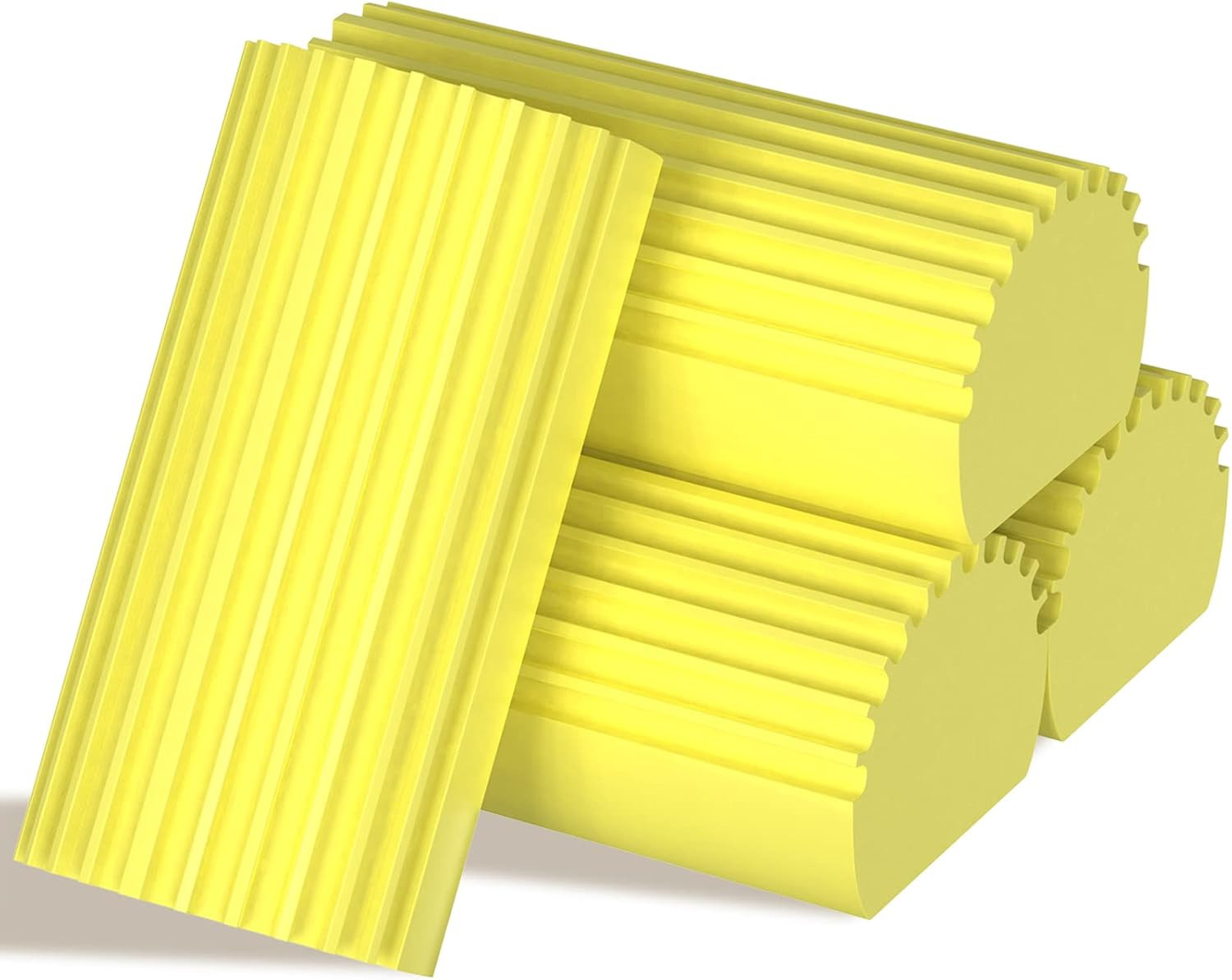 Jeymei 4-Pack Damp Clean Duster Sponge, Sponge Cleaning Brush, Duster for Cleaning Blinds, Glass,... | Amazon (US)