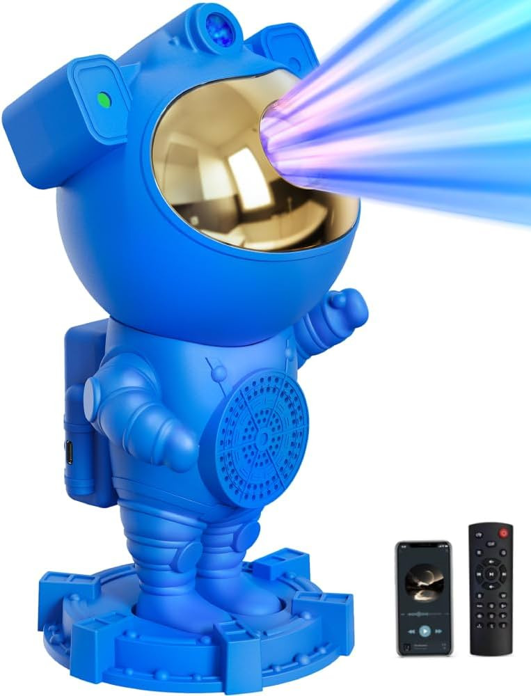 Stocking Stuffers for Kids Teens Boys - Astronaut Galaxy Moon Star Projector, Kid Night Light for... | Amazon (US)