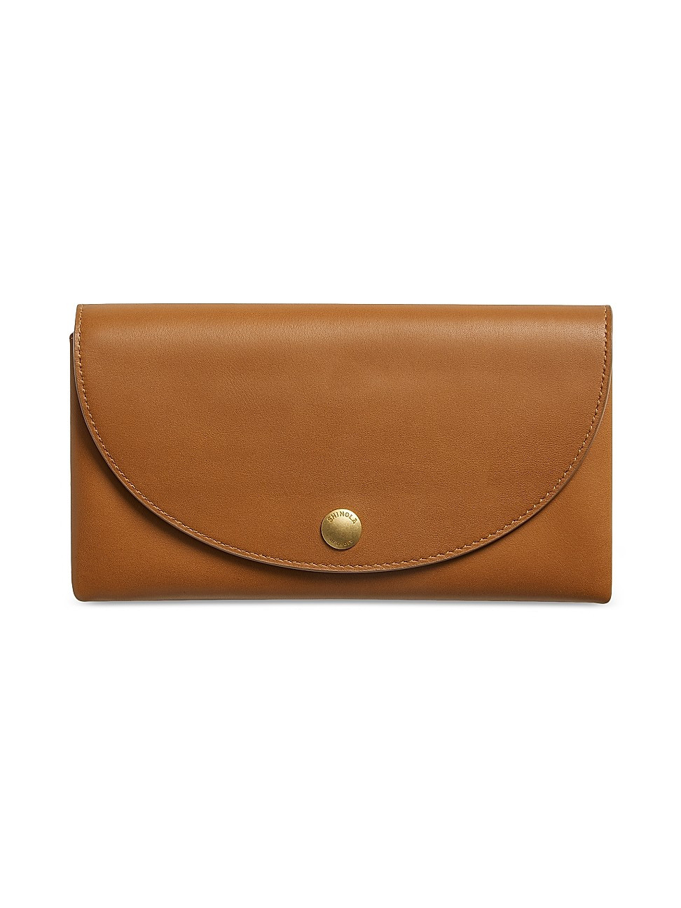 Women's Birdy Large Leather Snap Wallet - Tan - Tan - Size Large | Saks Fifth Avenue