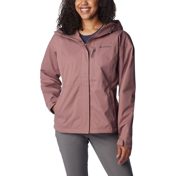 Women's Columbia Hikebound Hiking Rain Jacket XSmall Fig | Scheels