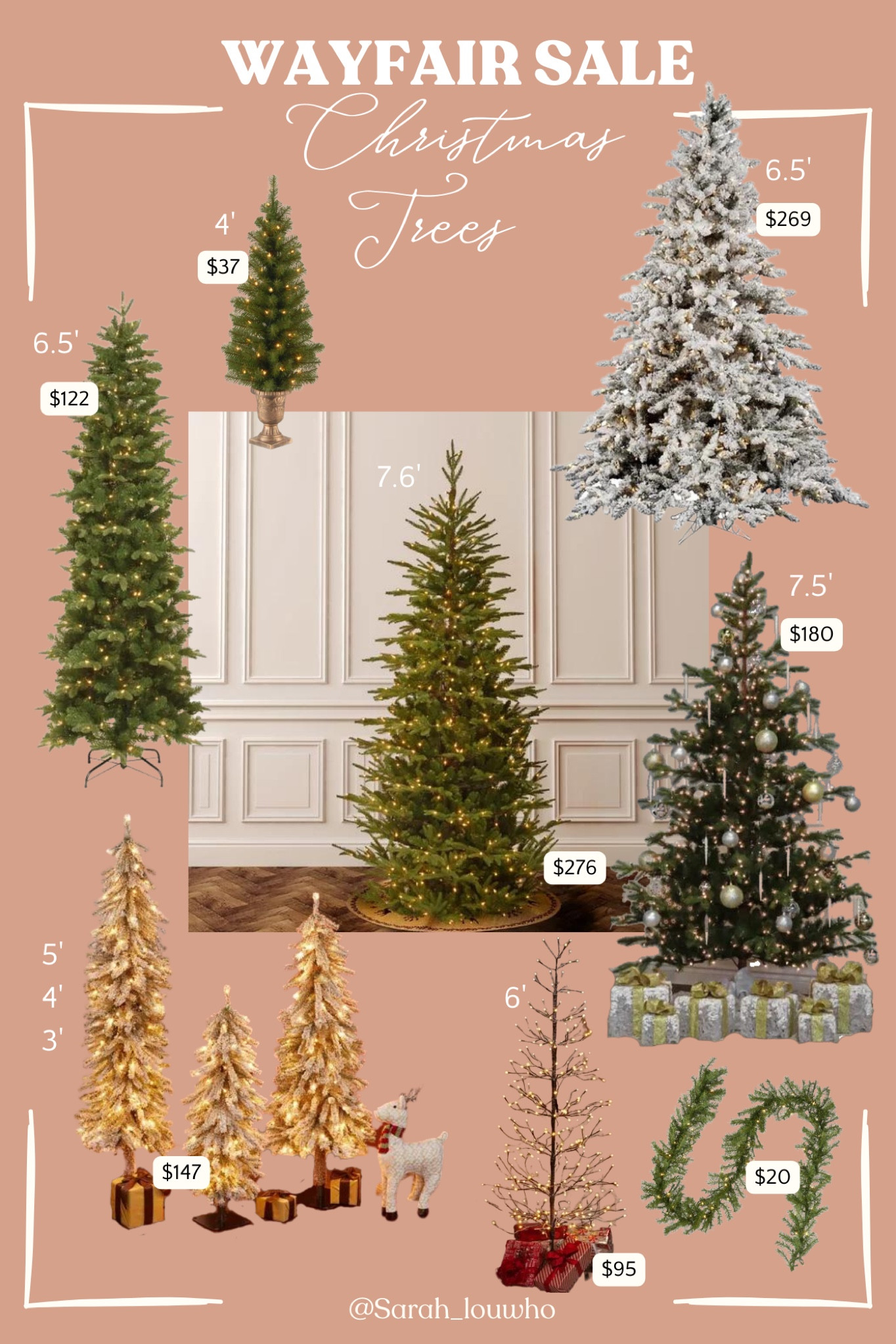 All kinds of Christmas trees are on sale today and tomorrow!


#LTKSeasonal #LTKHolidaySale #LTKhome