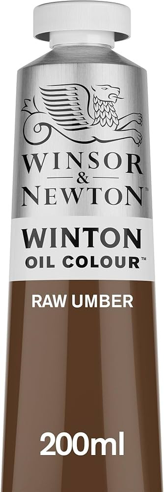 Winsor & Newton Winton Oil Color, 200ml (6.75-oz) Tube, Raw Umber | Amazon (US)