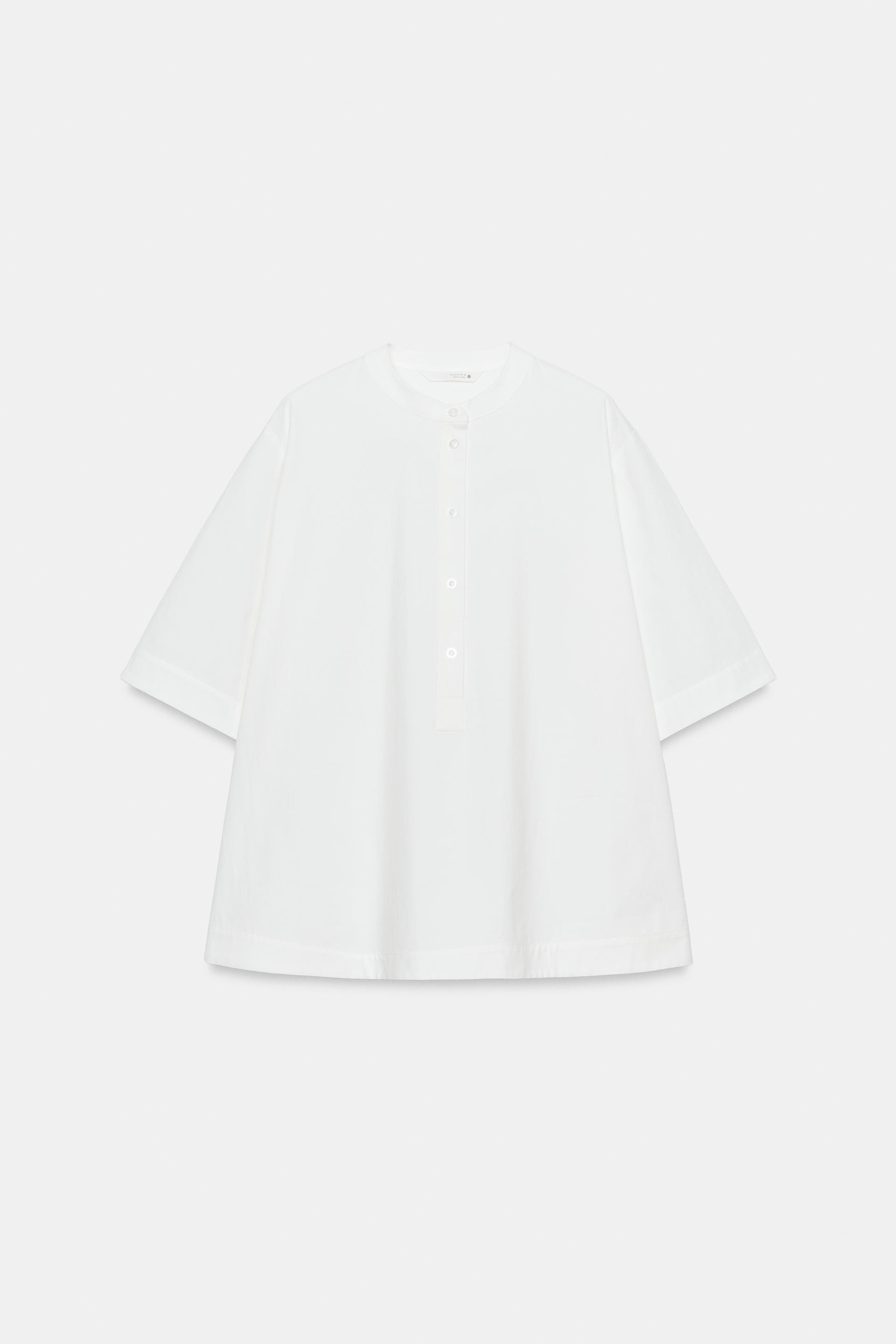 ZW COLLECTION SHORT SLEEVE SHIRT | Zara UK