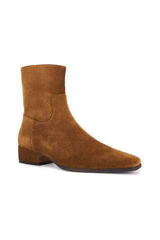Steve Madden Dusty Boot in Chestnut Suede from Revolve.com | Revolve Clothing (Global)