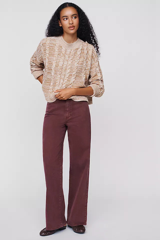 Anessa 31" High-Rise Wide-Leg Jeans | Anthropologie (US)