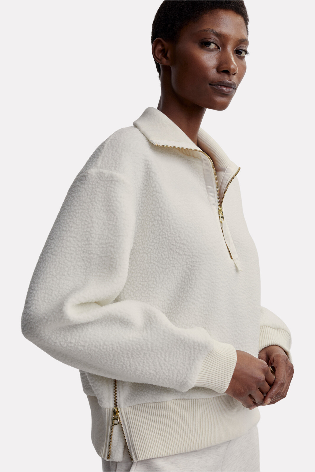 Roselle Half Zip Fleece | Evereve