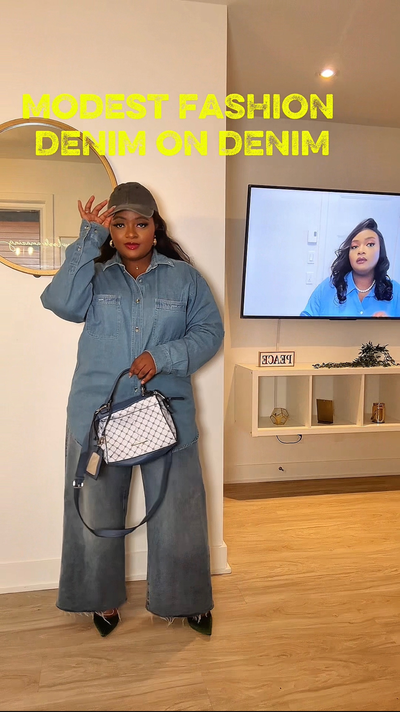 Denim on denim. 💙

#LTKBeauty #LTKStyleTip