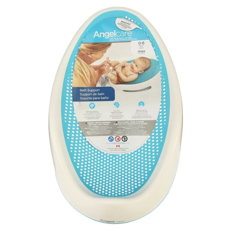 Angelcare Baby Bath Support, Aqua | Walmart (US)