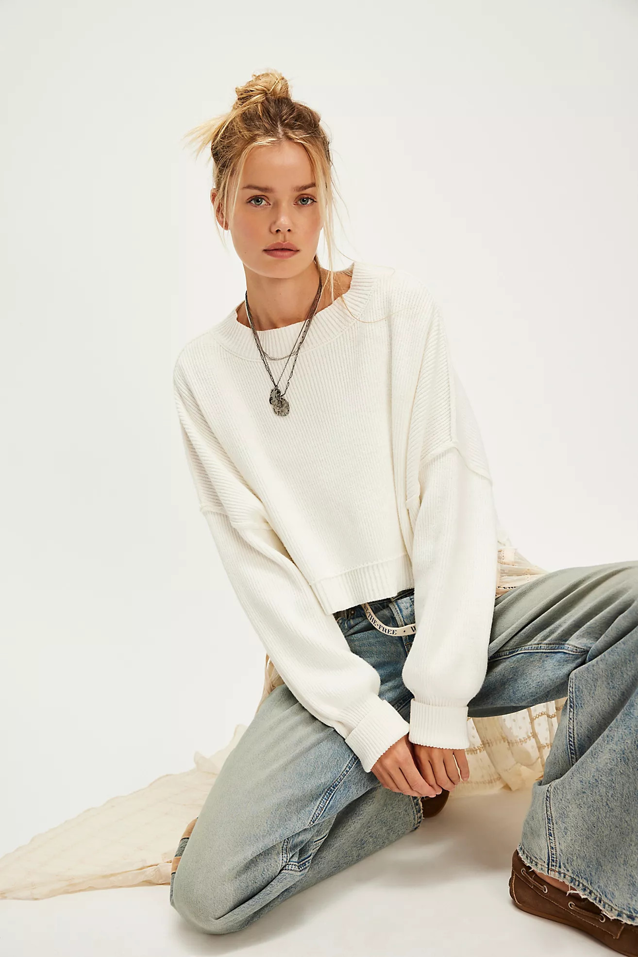 Easy Street Crop Pullover | Free People (Global - UK&FR Excluded)