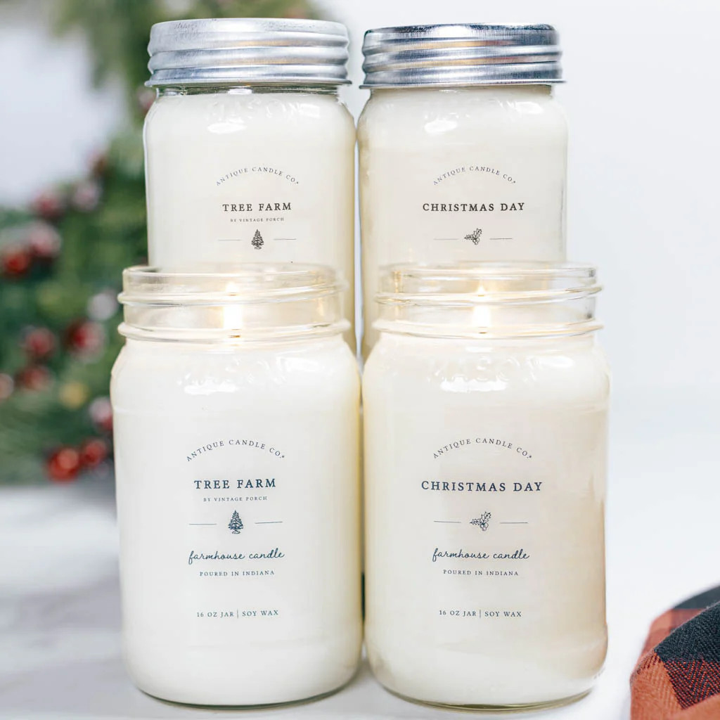 Christmas Day & Tree Farm Bundle of Four | Antique Candle Co.