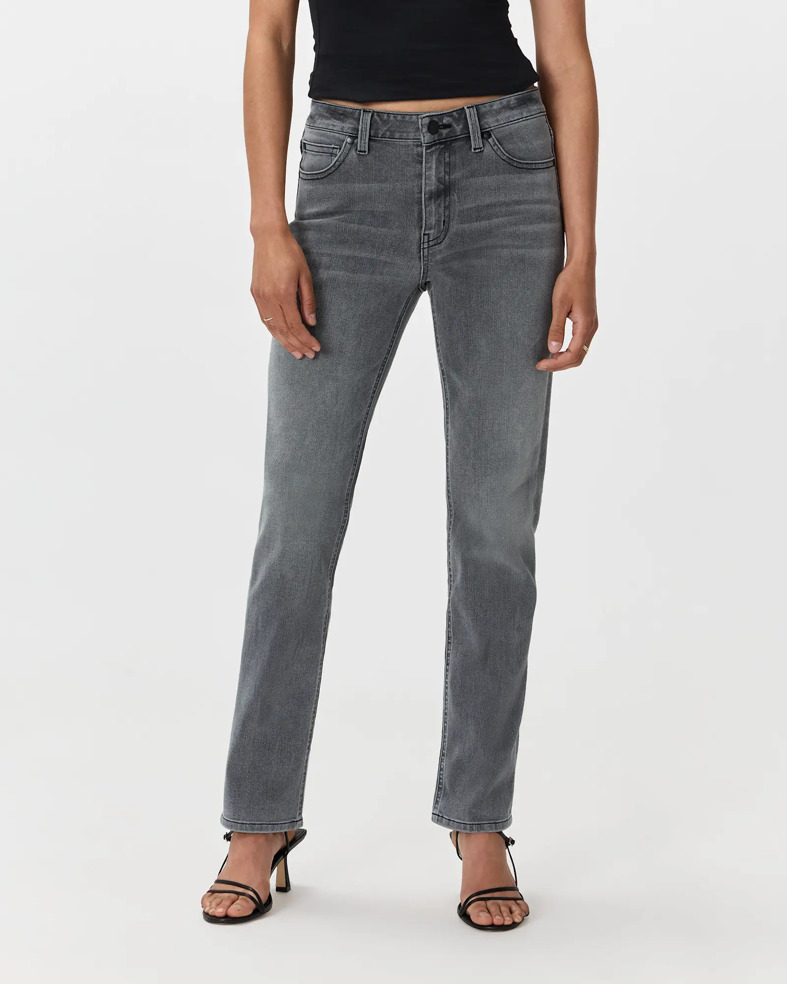 Luna Stretch Slim Straight Jeans | Quince