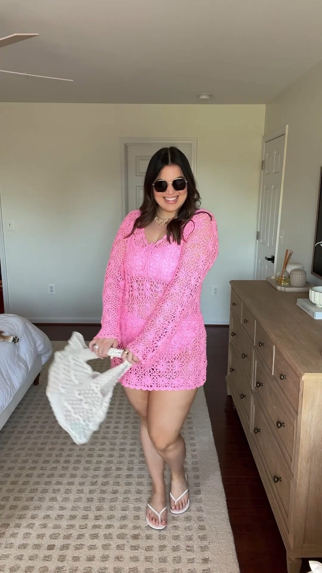 Midsize vacation outfit from show me your mumu! Currently in Florida for vacation + here is what I wore to the pool yesterday ☀️

Swim top + bottoms: xl
Cover up: xxl
Flip flops: 9.5
Crochet bag from aerie last year, added this years version + some others 

Vacation outfit, vacation style, swimsuit, midsize swimsuit, midsize swimwear, show me your mumu, midsize, midsize outfit, resort style, resort outfit 



#LTKSwim #LTKMidsize #LTKStyleTip