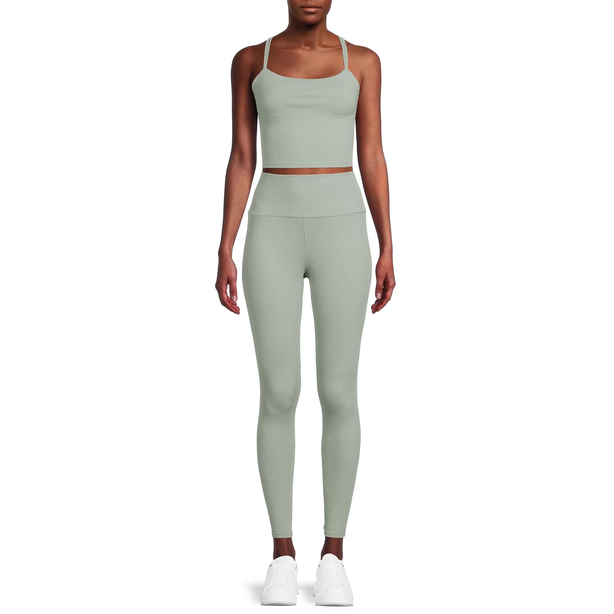 Love Tree Women's Juniors Tank and Legging Set | Walmart (US)