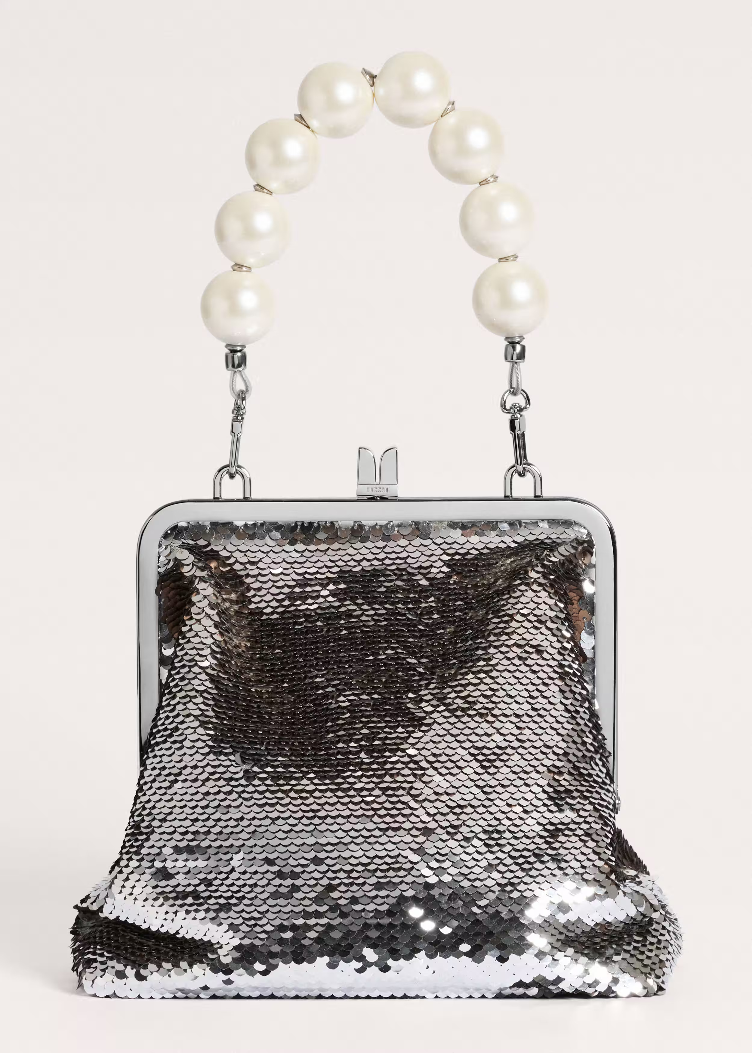 Sequin Evening Bag Italian Sequin | ME+EM Global (Excluding US)