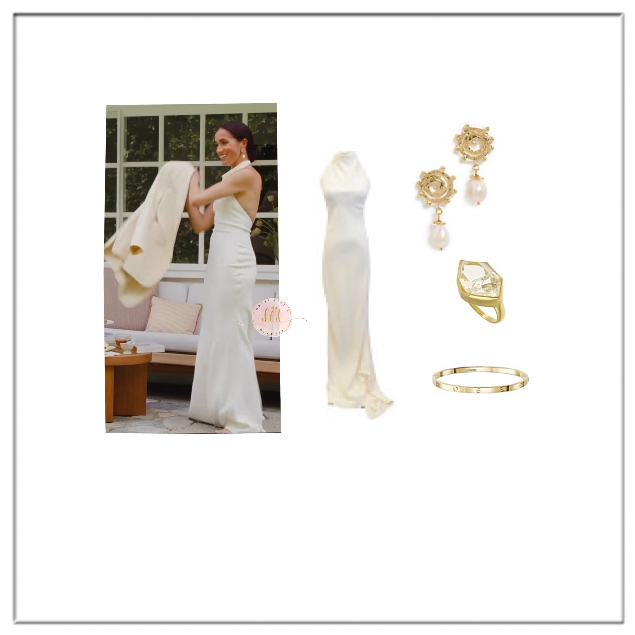 5/11/26 Meghan Markle wears custom Oscar de la Renta for a new As Ever campaign