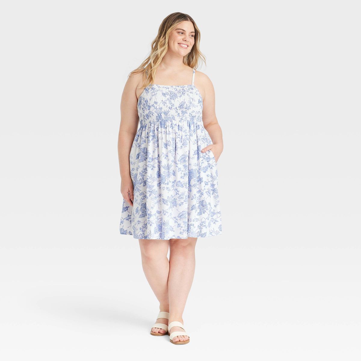 Women's Smocked Mini Sundress - Universal Thread™ | Target