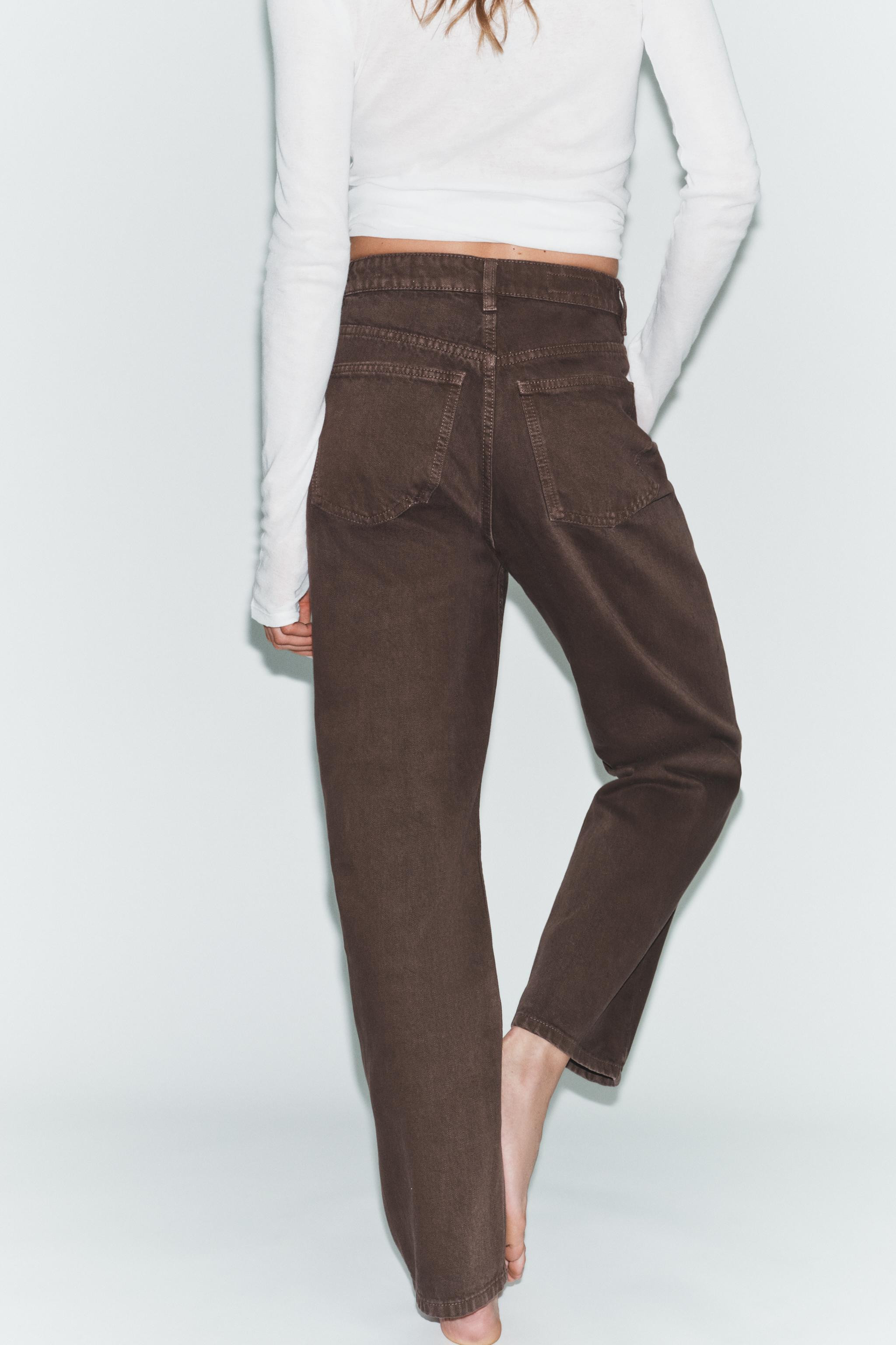 TRF MOM FIT HIGH-WAIST JEANS | Zara AU