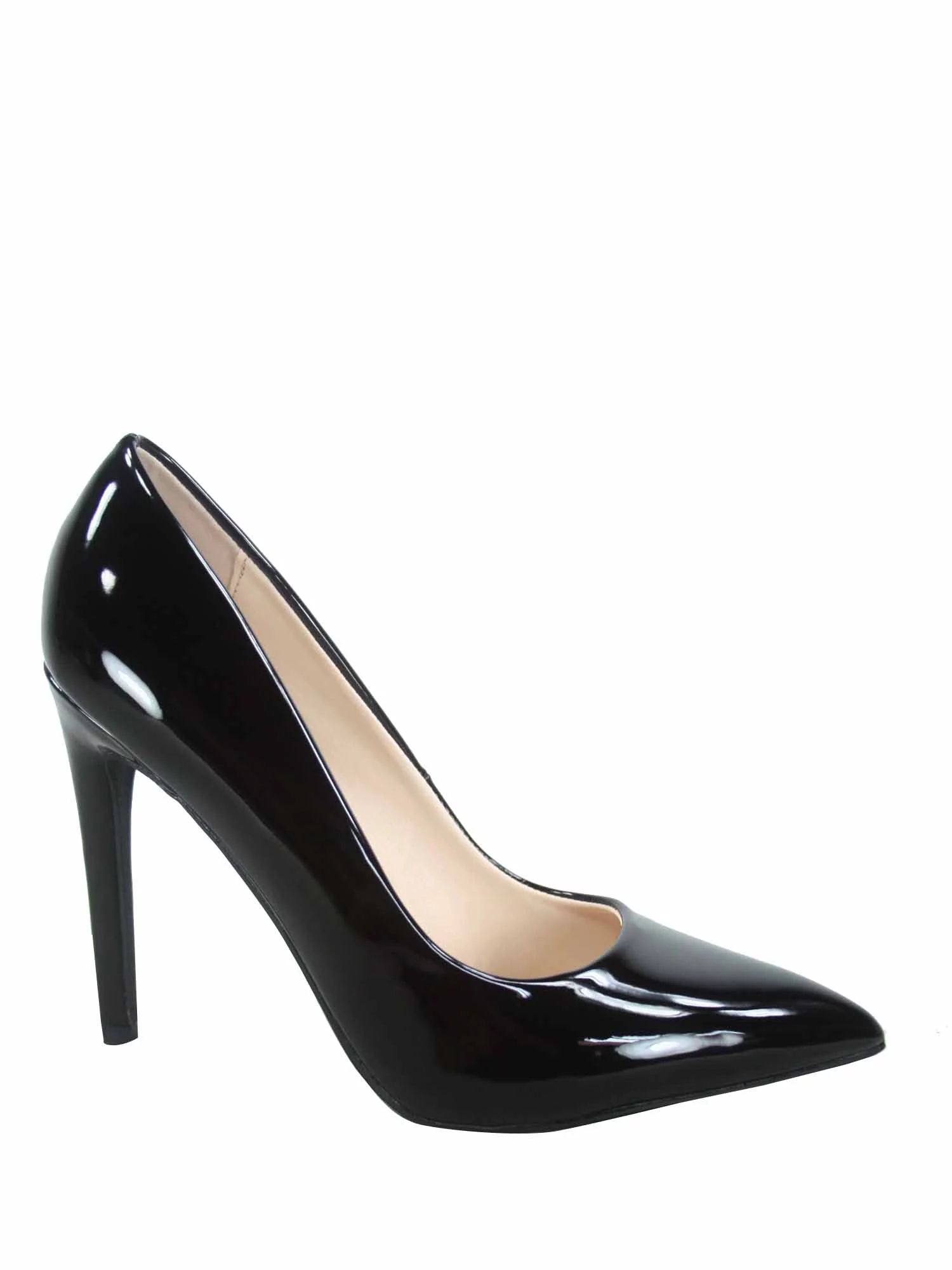 Scheme Women's Classic Slip On Pointy Toe Stiletto High Heel Pumps Shoes ( Black, 6.5 ) - Walmart... | Walmart (US)
