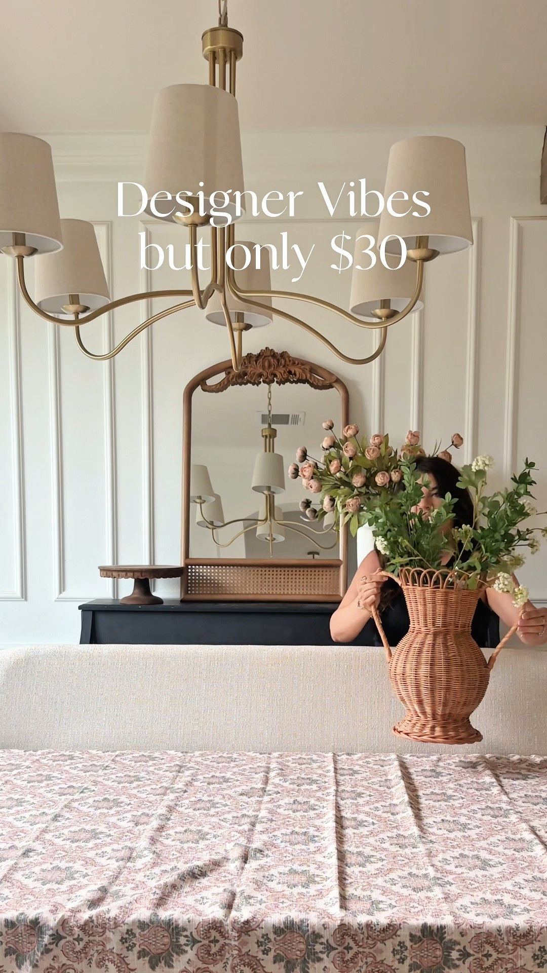 New vase! #rattan #diningroom #chandeliers #fauxstems #florals #neutraldecor 

#LTKSeasonal #LTKU #LTKHome
