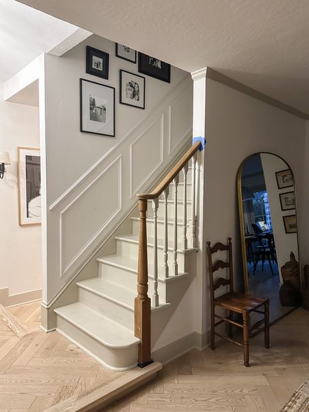 New stair color! Now time to find a stair runner, here are some options I am considering. 

#LTKhome #LTKFind