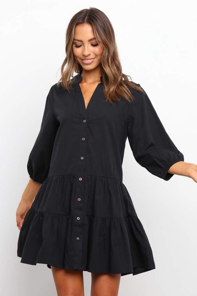 Taffu Dress - Black | Petal & Pup (US)